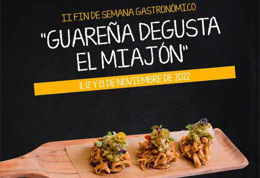 'Guareña degusta el miajón', ruta gastronómica del 11 al 13