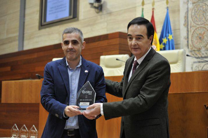 Diputación de Badajoz recoge el premio OTAEX a la Accesibilidad Universal de Extremadura 2022