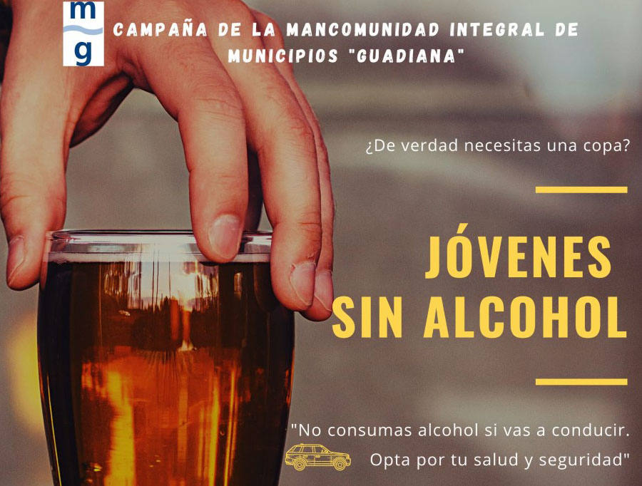 La campaña 'Jóvenes sin alcohol' quiere prevenir no consumir alcohol si hay que conducir