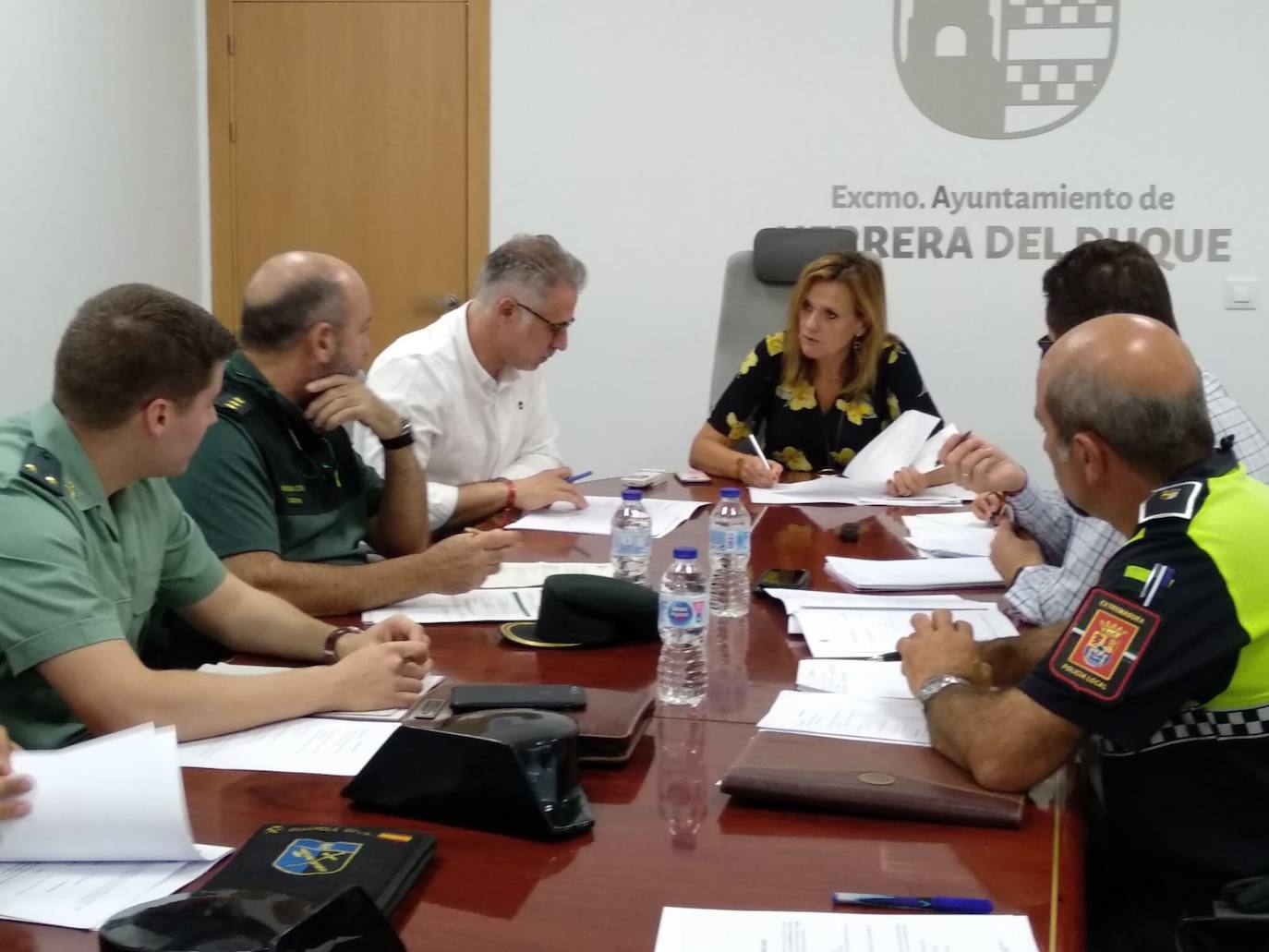 La Delegada del Gobierno visita la localidad