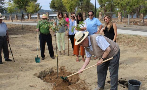 AFAD de Herrera del Duque culmina su semana de actividades con la «Siembra del Árbol de la Memoria»
