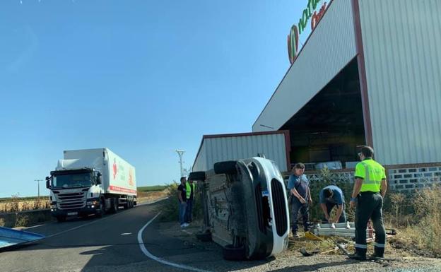 Un nuevo accidente en la N430 se cobra un herido
