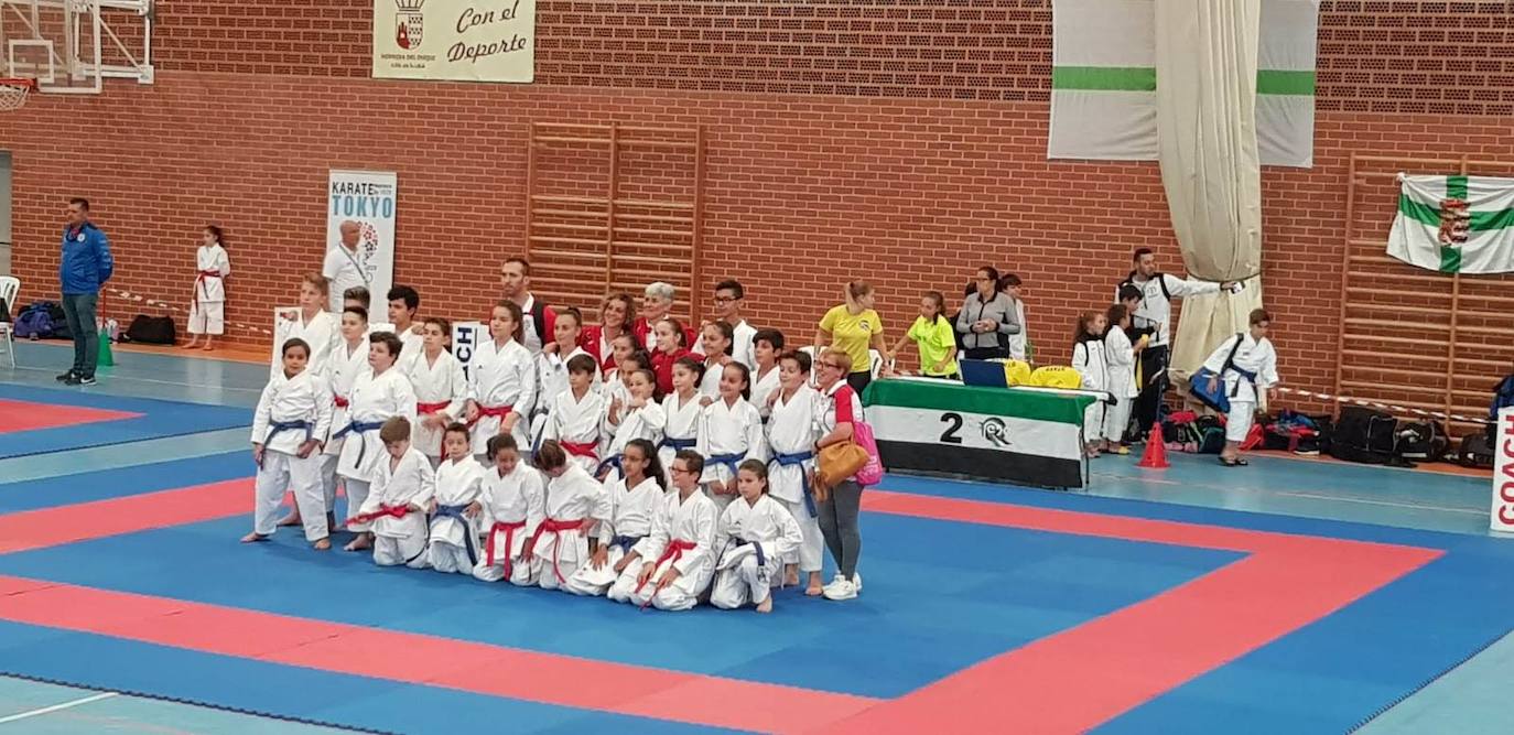 Campeonato de Extremadura de Promoción 2.019 Karate, celebrado en Herrera del Duque