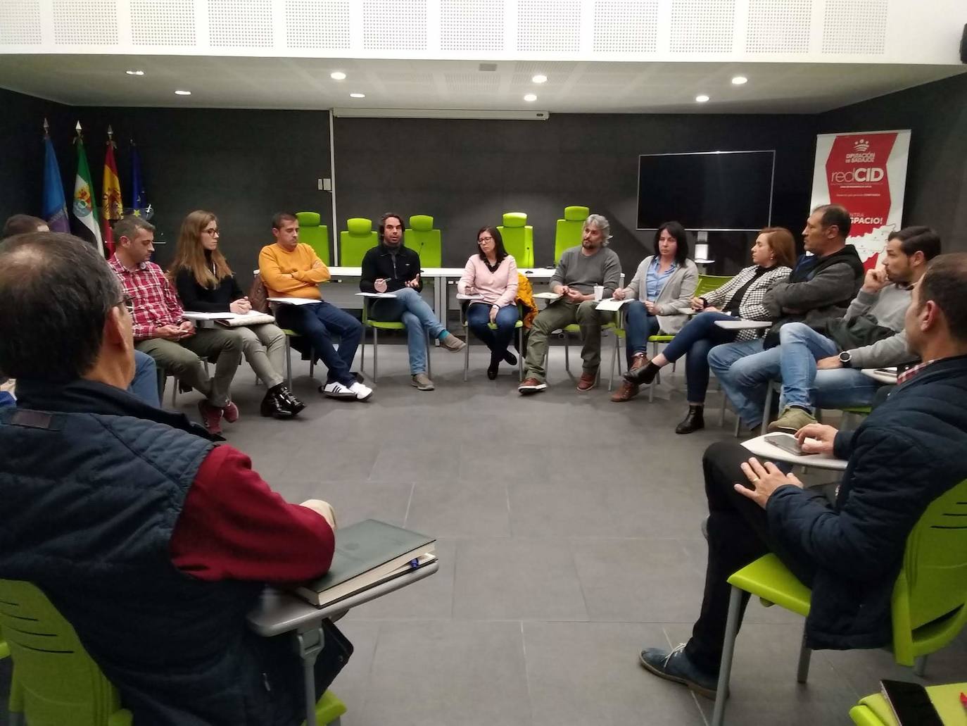 Una veintena de técnicos de ordenación del territorio de La Siberia se dan cita en Herrera del Duque