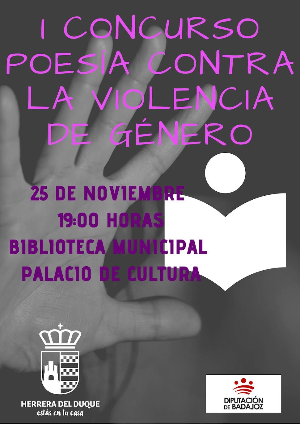 Convocado el I Concurso de Poesía Contra la Violencia de Género de Herrera del Duque