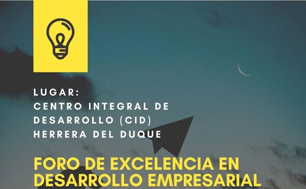 El sábado 14 de diciembre se reúnen en Herrera del Duque expertos internacionales de emprendimiento e inversiones