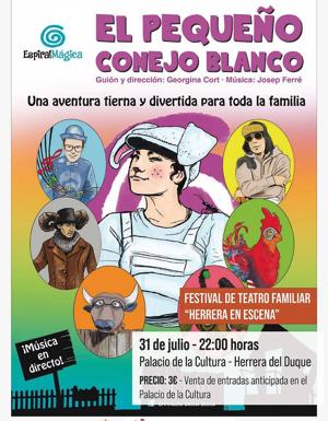 Hoy, lunes se ponen a la venta las entradas del Festival de Teatro Familiar «Herrera en Escena»