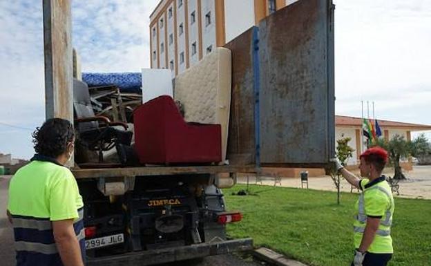 El 22 de octubre se realizará la recogida de enseres