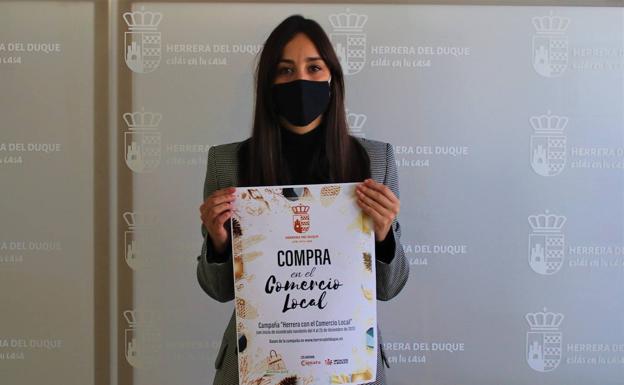 El Ayuntamiento de Herrera del Duque lanza la campaña de apoyo al comercio local