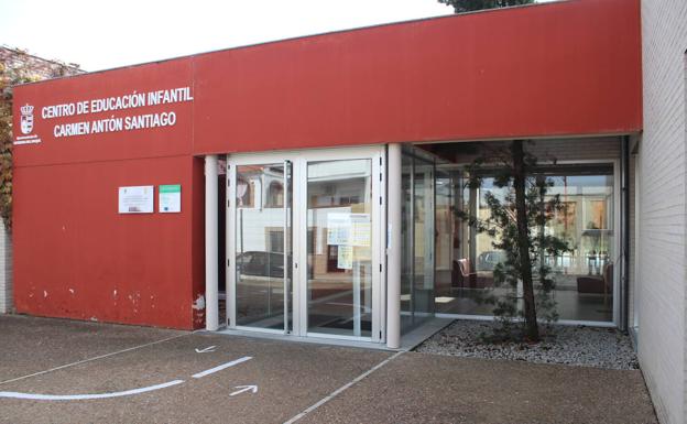 El próximo 1 de febrero se reanuda la actividad escolar el Centro de Educación Infantil «Carmen Antón»