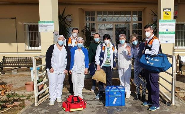 La Residencia de Personas Mayores «La Siberia» se inmuniza contra la COVID19
