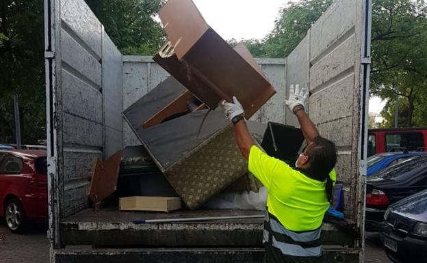 El 18 de febrero se realizará la recogida de enseres