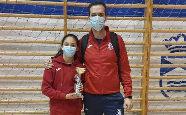 La karateca Eva Durán Pavón obtiene el bronce en el Trofeo de Leganés