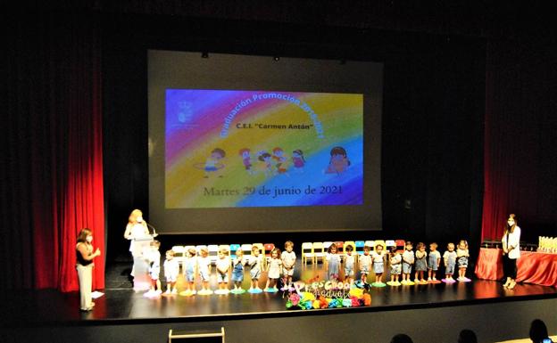 Se celebra la graduación de los alumnos y alumnas del CEI «Carmen Antón»