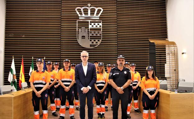 Presentado oficialmente la Agrupación de Protección Civil de Herrera del Duque
