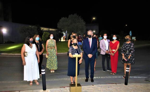 El encendido de la Feria lo realizó la pregonera Concha Vaquerizo Arto