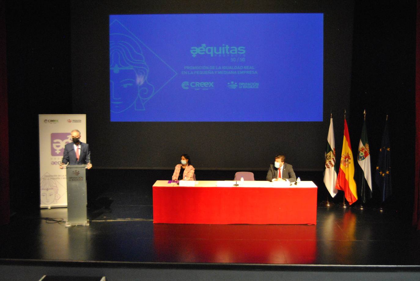 Celebrada la Jornada empresarial para presentar el proyecto Aequitas 50/50