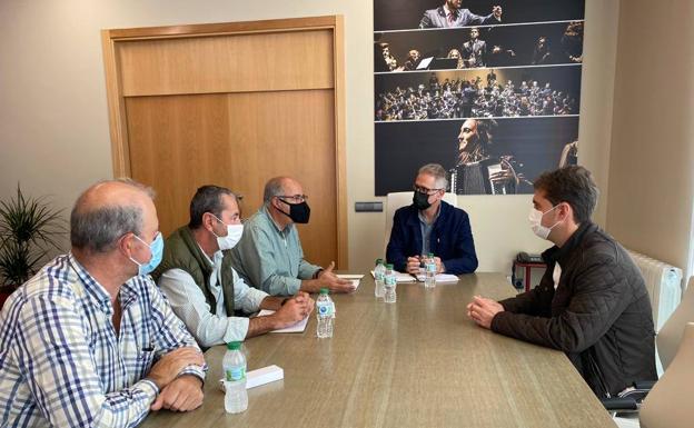 El Director General de Política Forestal visita Herrera del Duque