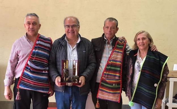 El herrereño Pedro Muñoz Barco, Director General de Política Forestal de la Junta de Extremadura, ha recibido hoy el VI Premio Trasterminancia