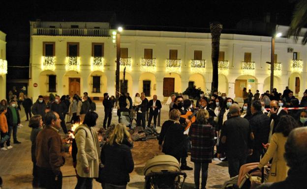 Celebradas las luminarias de Santa Lucía 2021