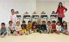 Los niños y niñas del Centro de Educación Infantil Carmen Antón también se han sumado a la celebración del Día internacional del libro