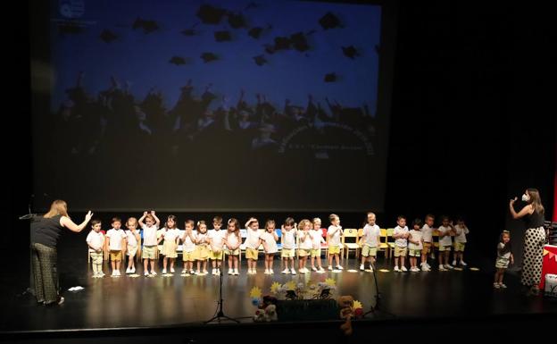 Graduación de los niños y niñas del CEI «Carmen Antón»