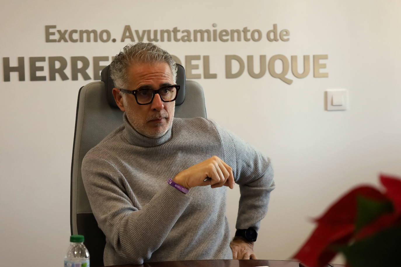Saturnino Alcázar, alcalde de Herrera del Duque anuncia su disposición a su partido para ser de nuevo candidato a la Alcaldía