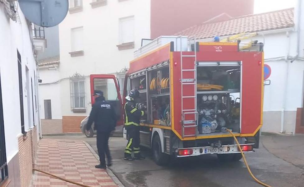 Incendio en calle Oviedo