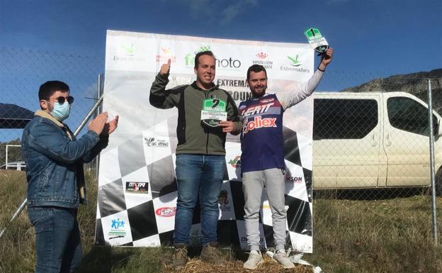 El piloto José Luis Abad se hace con el Campeonato Extremeño de Motociclismo, donde la localidad ha acogido la última prueba de este campeonato