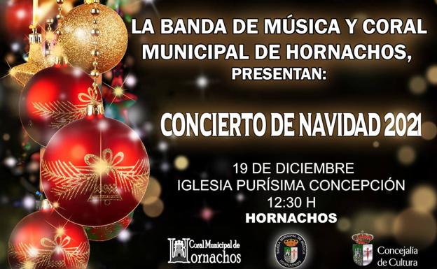 La Banda de Música junto a la Coral Municipal ofrecen este domingo su tradicional Concierto de Navidad.
