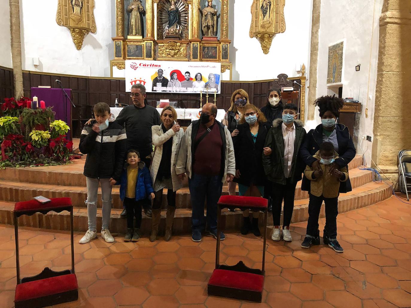 Cáritas Parroquial celebra una liturgia especial con motivo del Día Internacional de las Personas Migrantes