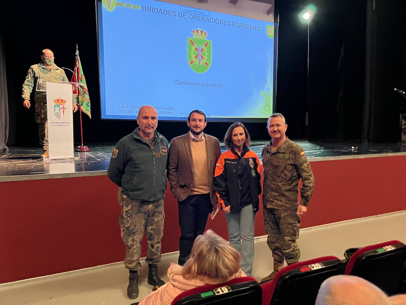 La Directora Gral de Emergencias y el alcalde de Hornachos participan en la inauguración del IBERLINX 2022