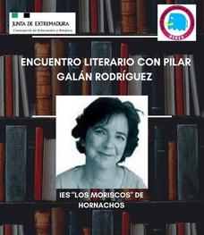 La escritora Pilar Galán participa en el IES «Los Moriscos», en la iniciativa «Encuentros con Autores»