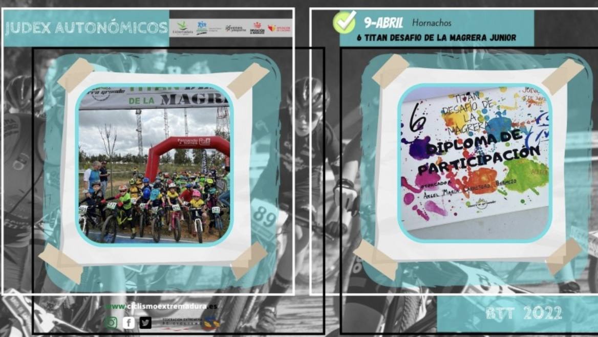 La nueva modalidad Team Relay, hizo disfrutar el pasado sábado a los jóvenes ciclistas extremeñ@s