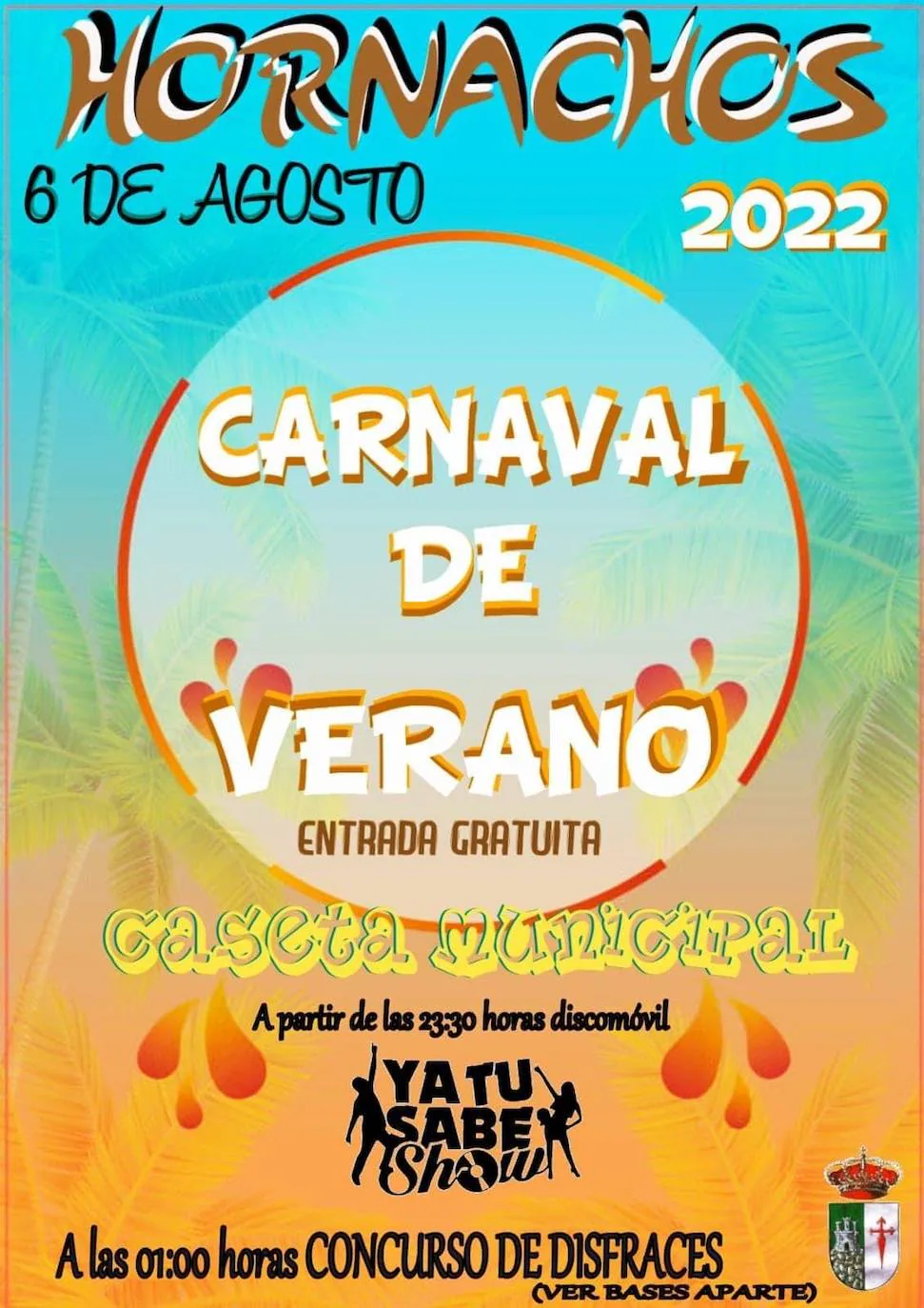 La localidad recupera su Carnaval de Verano este sábado 6 de Agosto