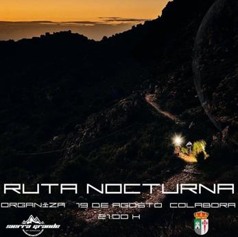 El Club Btt Sierra Grande de Hornachos se suma a la programación de actividades estivales, llevando a cabo una Ruta Nocturna