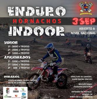 La localidad acoge el 3 de septiembre la última prueba de Enduro Indoor puntuable para el campeonato de Extremadura