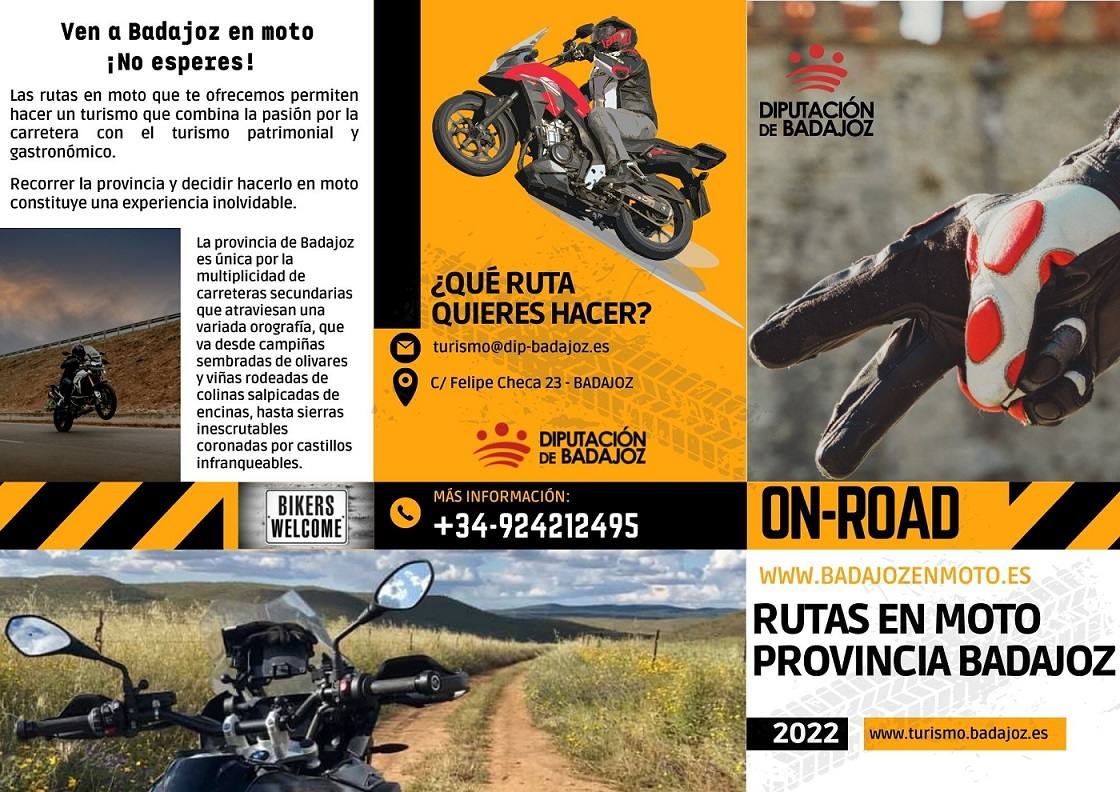 La Diputación de Badajoz promociona rutas en moto visitando «la Sierra de Hornachos» en la feria mototurística BMW Motorrad Days 2022