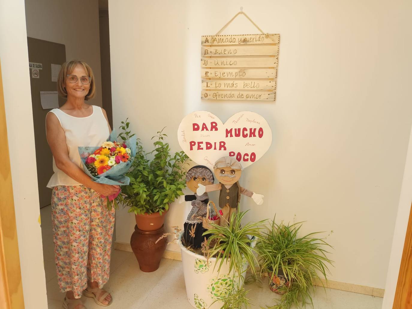 Paqui López Pozo... , los mayores me han aportado todo lo que el ser humano necesita, paciencia, comprensión, cariño y sobre todo mucho «amor».