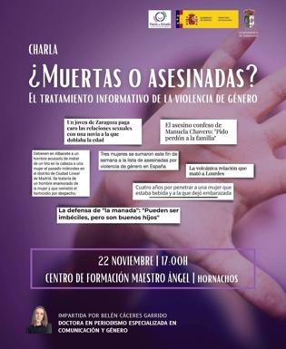 La concejalía de Igualdad y de la Mujer lleva a cabo diferentes actos enmarcados el Dia contra la Violencia de Género