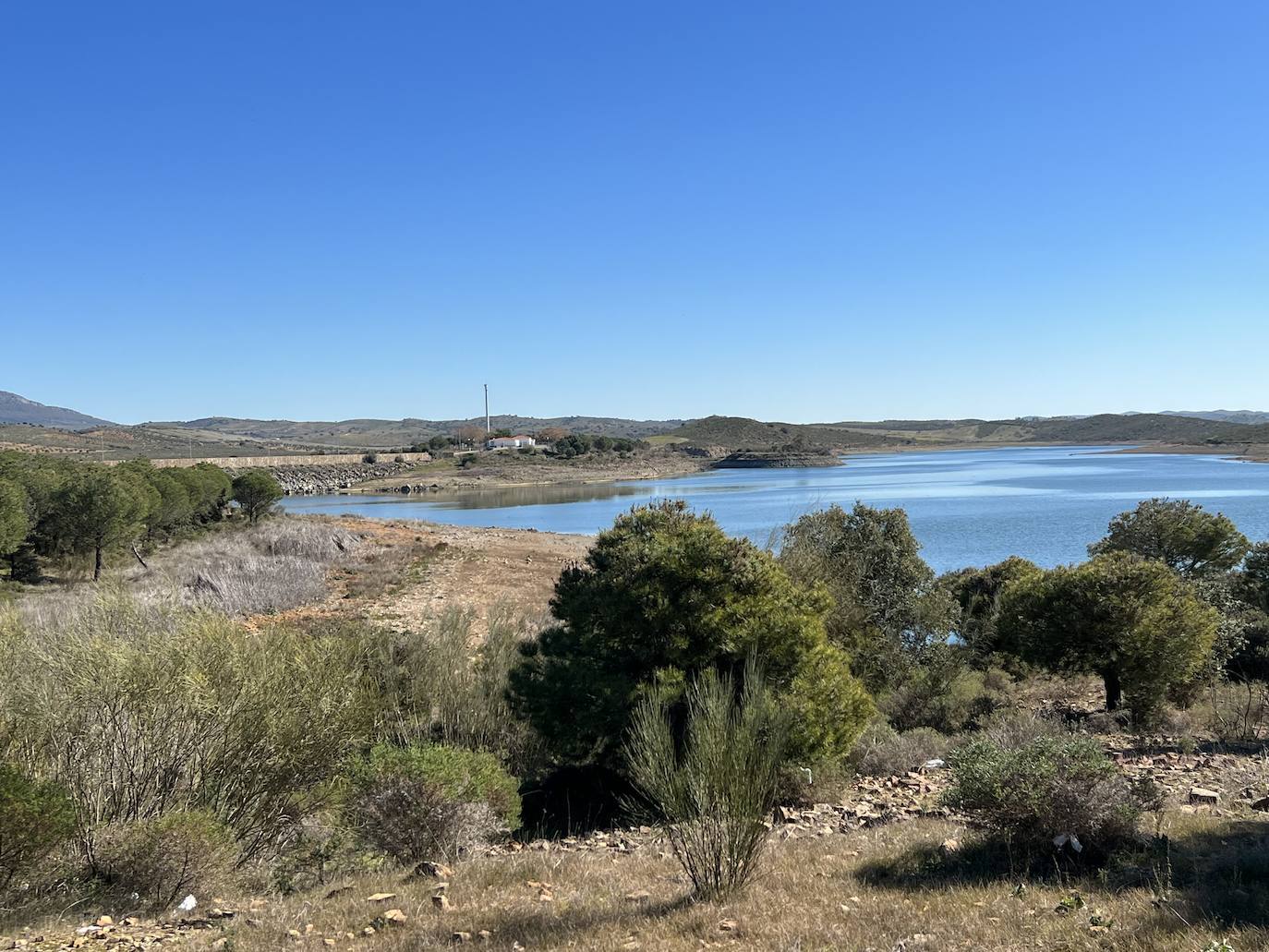 La localidad recoge 90 litros por metro cuadrado desde el 1 de diciembre
