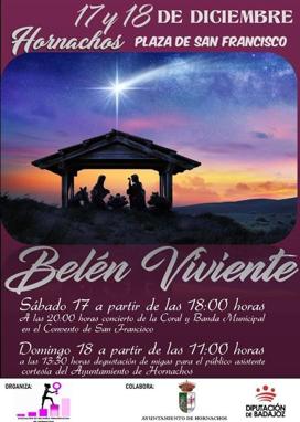 Este fin de semana Belén Viviente, concierto de la Coral y Banda de Musica, y ruta senderista