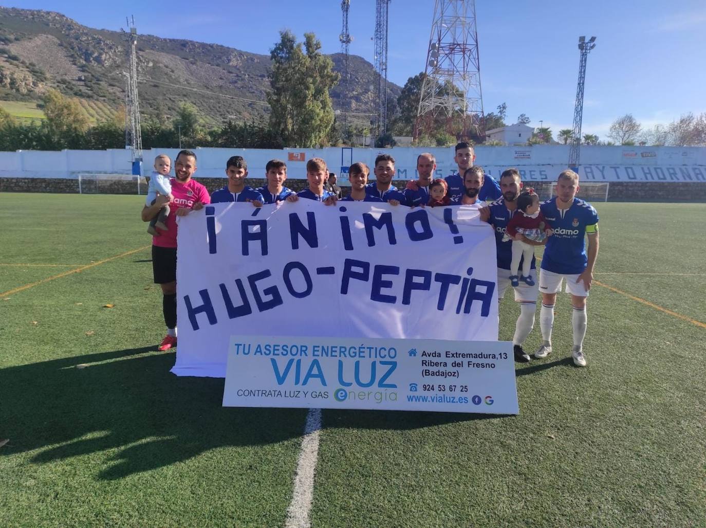 El Fornacese le endosa 9 goles al Corte de Peleas en una jornada de convivencia con aficionados