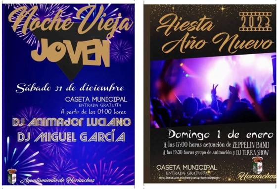 Los hornachegos despedirán el año y recibirán el Año Nuevo con fiestas en la Caseta Municipal