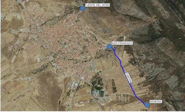 Adjudicada la obra para la red de abastecimiento de agua en la que se invertirán 285.000 mil €