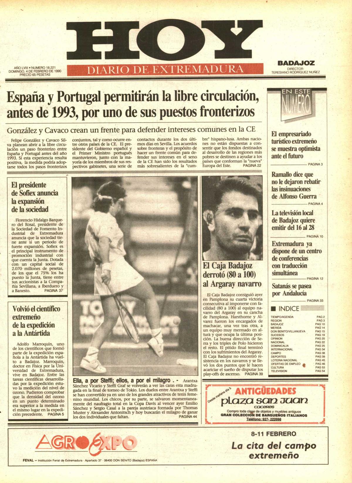 Tal día como hoy en 1990