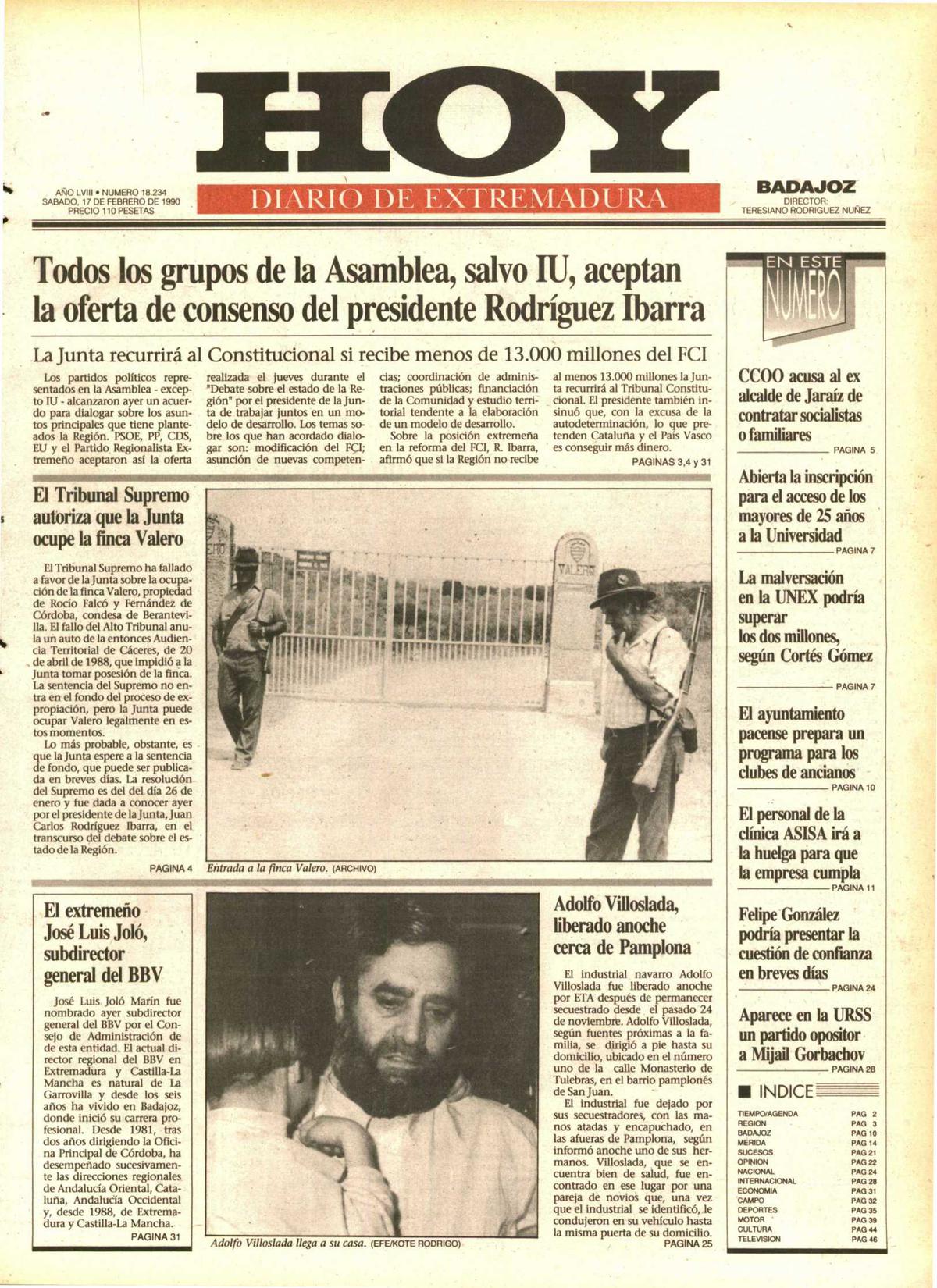 Tal día como hoy en 1990