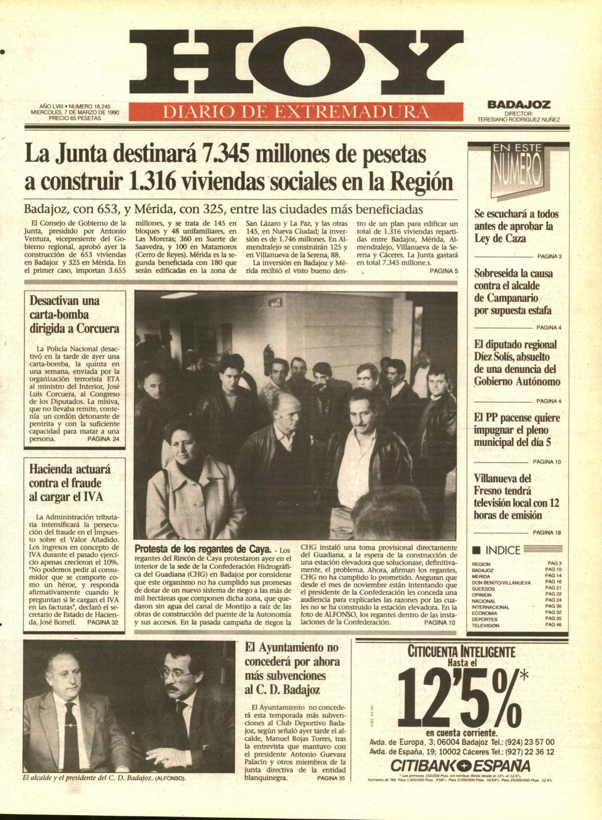 Tal día como hoy en 1990