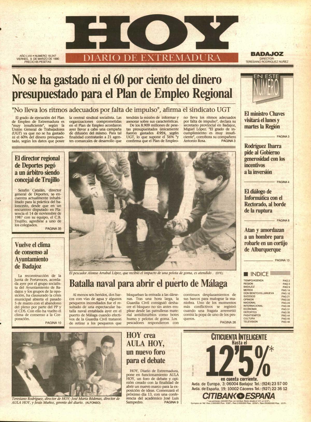 Tal día como hoy en 1990