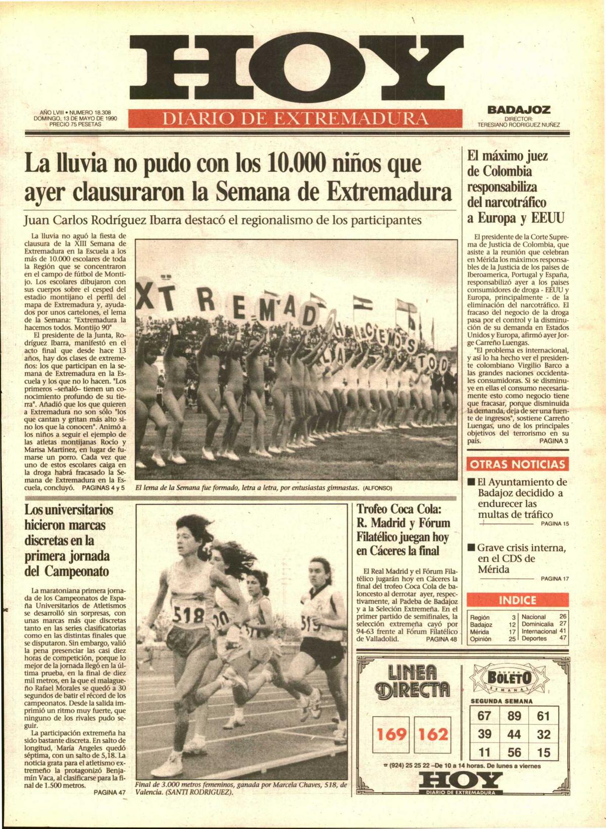 Tal día como hoy en 1990